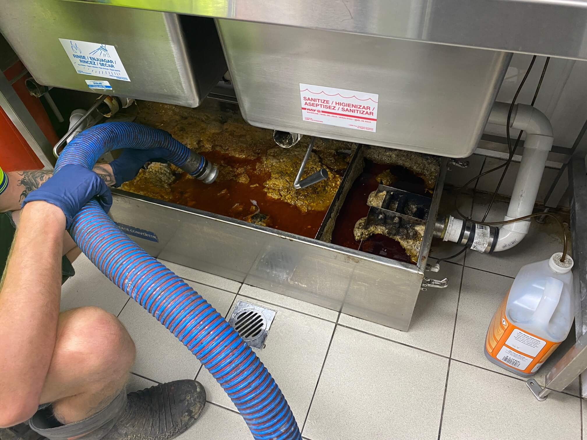 Grease Trap Cleaning in Alamo